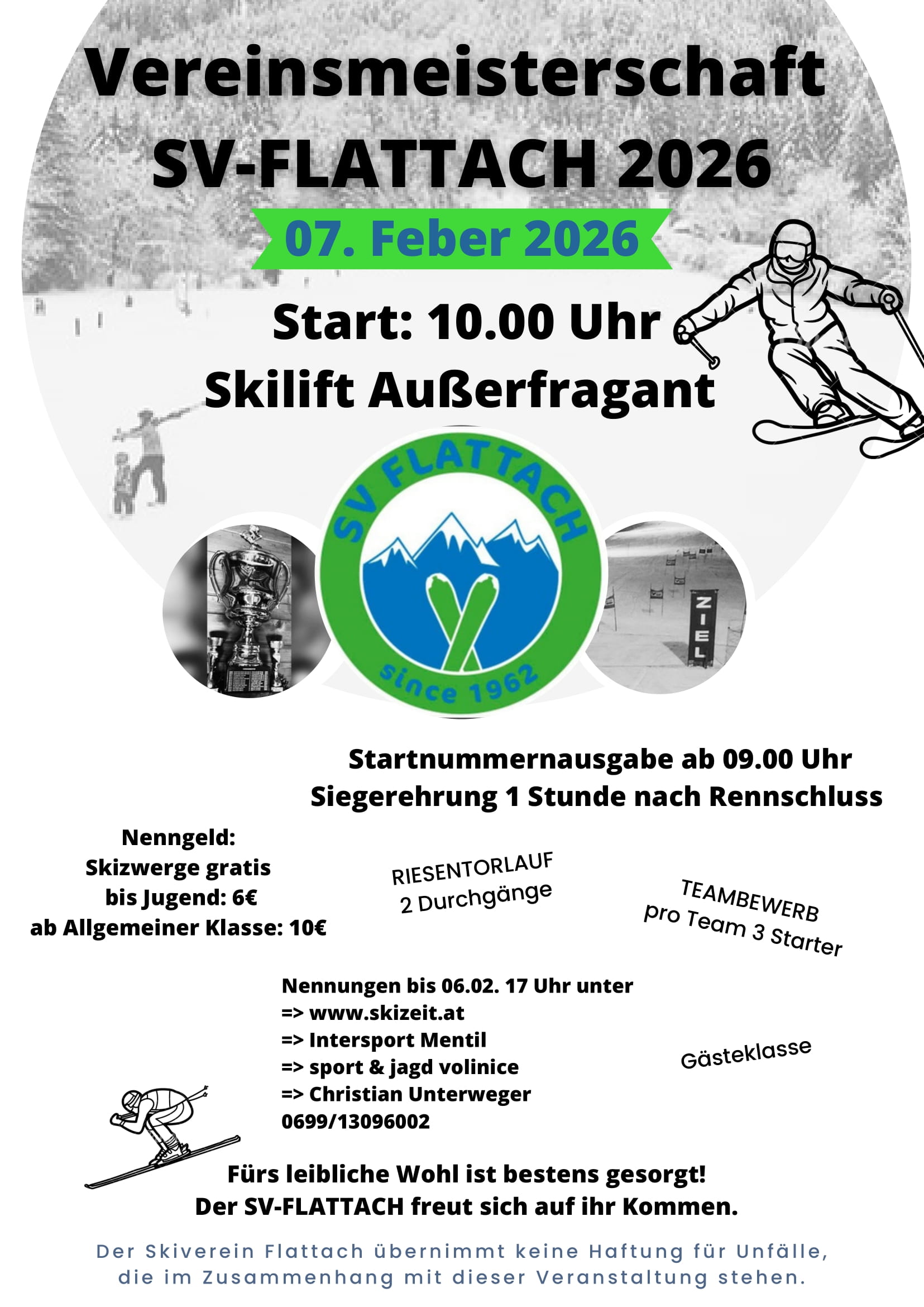 Vereinsmeisterschaft SV-Flattach 2026